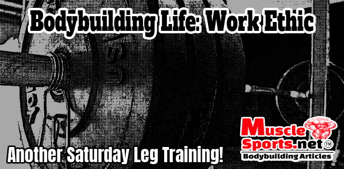 Bodybuilding Work Ethic